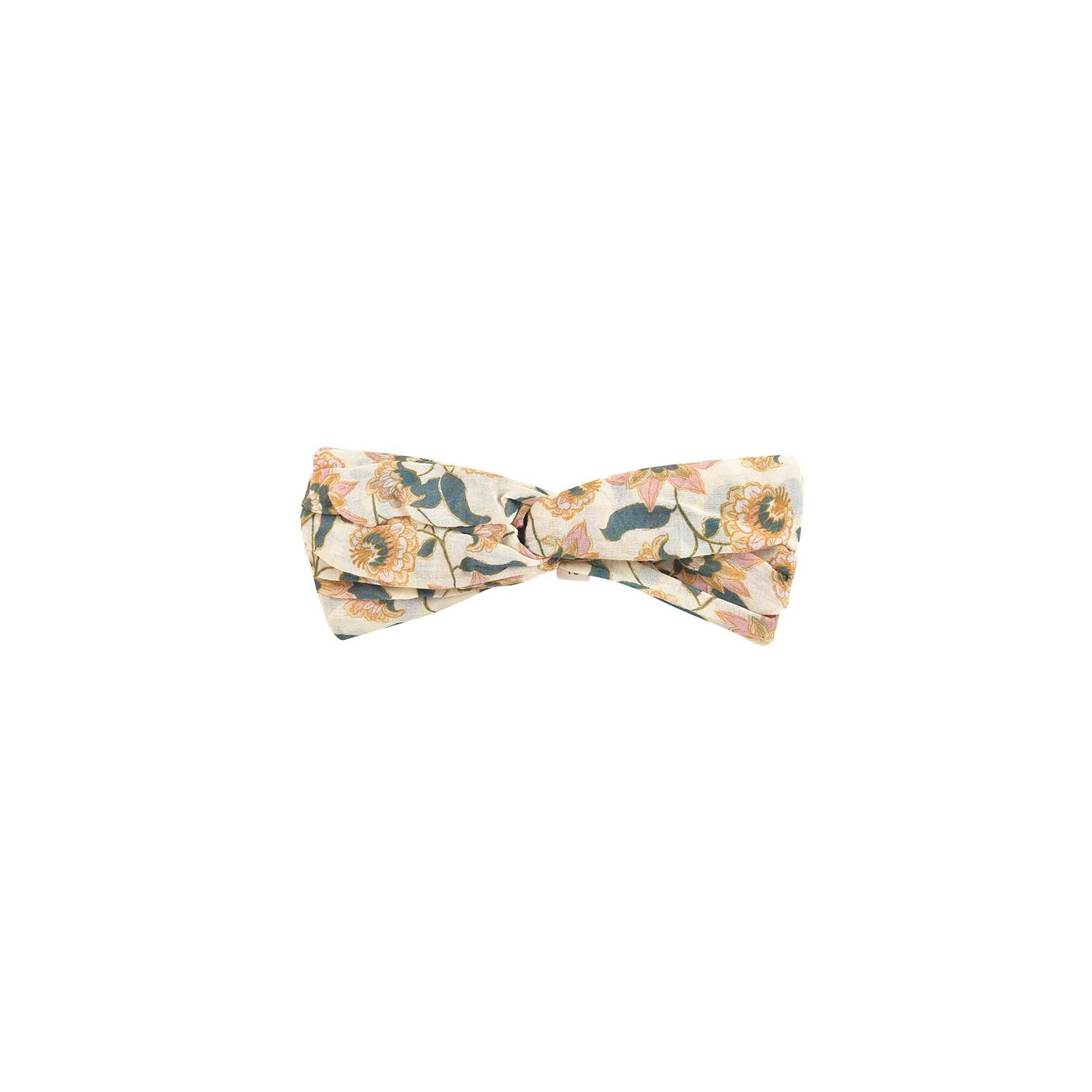Girls Cream Flowers Headband