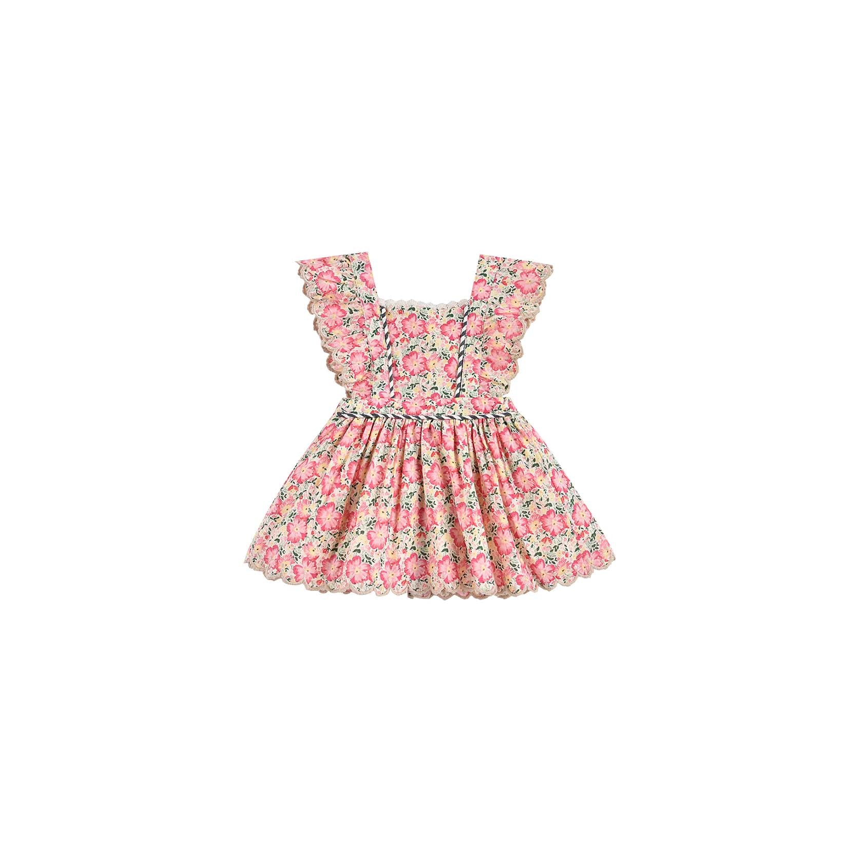 Girls Pink Meadow Dress