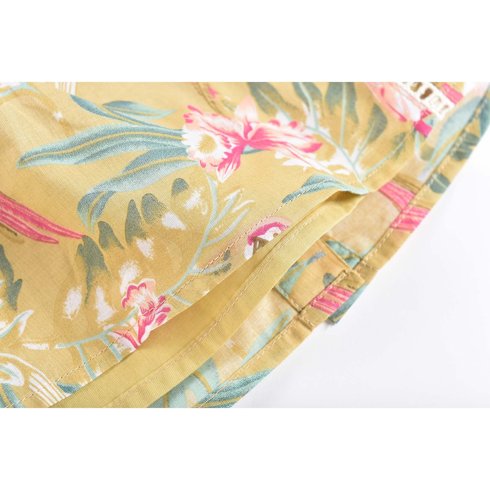 Girls Soft Honey Parrots Blouse