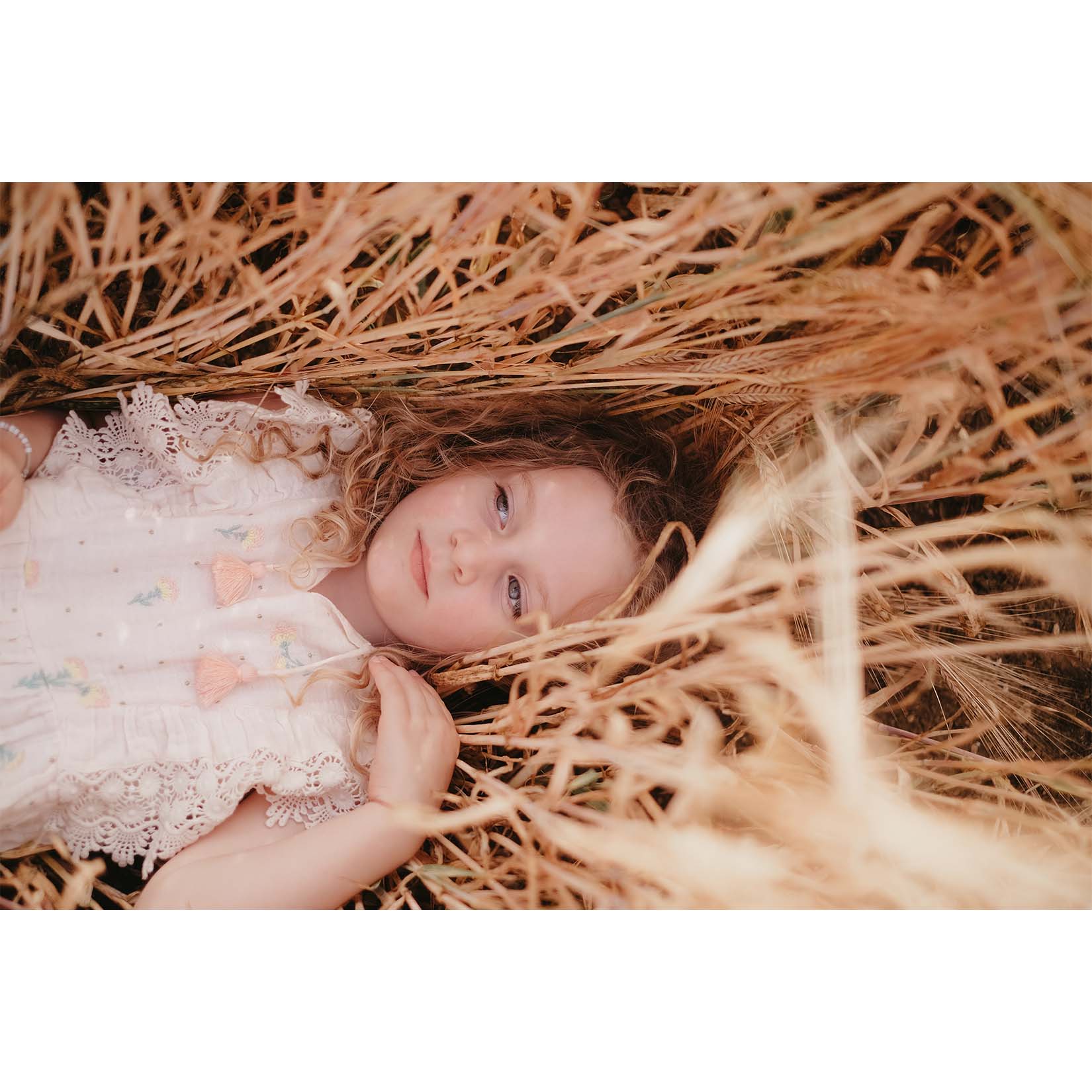 Girls Blush Dandelion Flowers Jumpsuit