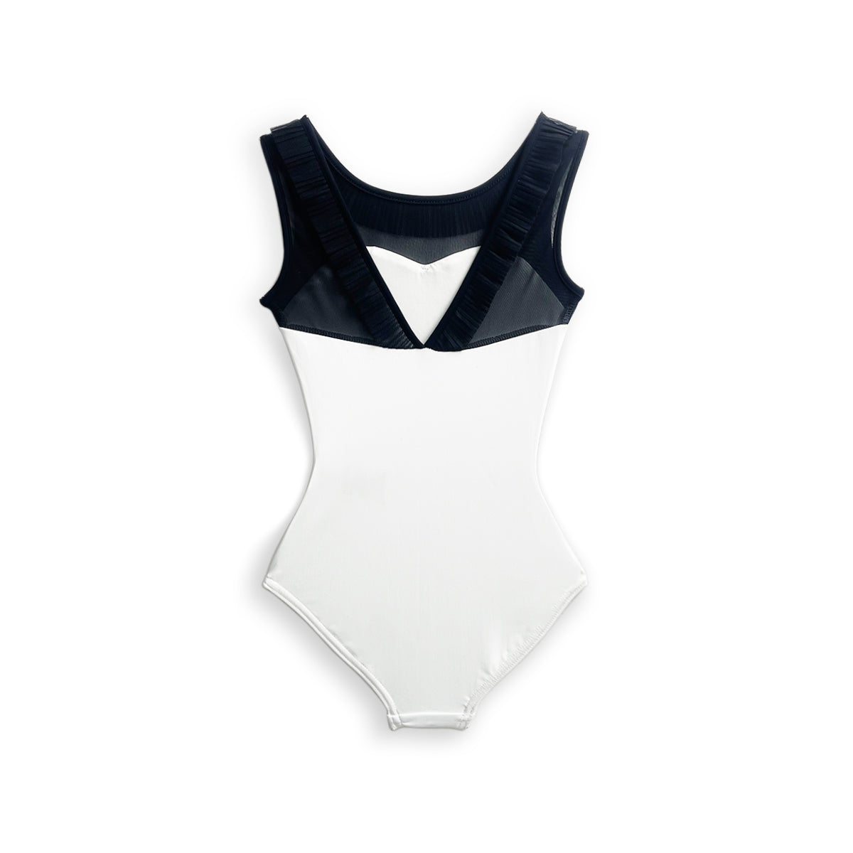 Girls White Ballet Onesies