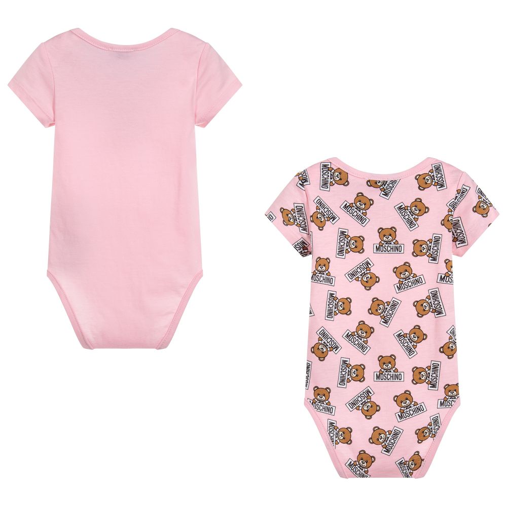 Baby Girls Rose Cotton Babysuit Sets