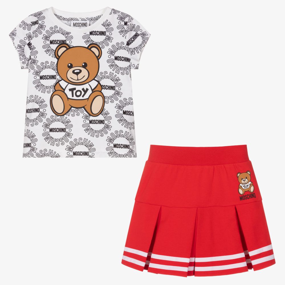 Baby Girls White Cotton Set