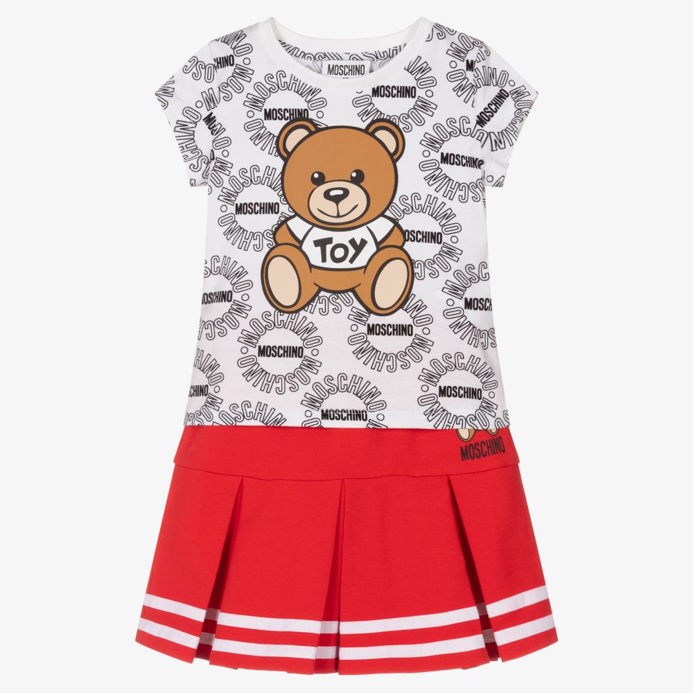 Baby Girls White Cotton Set