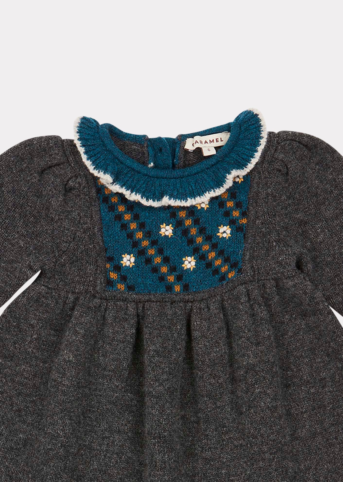 Baby Girls Charcoal Nightingale Dress
