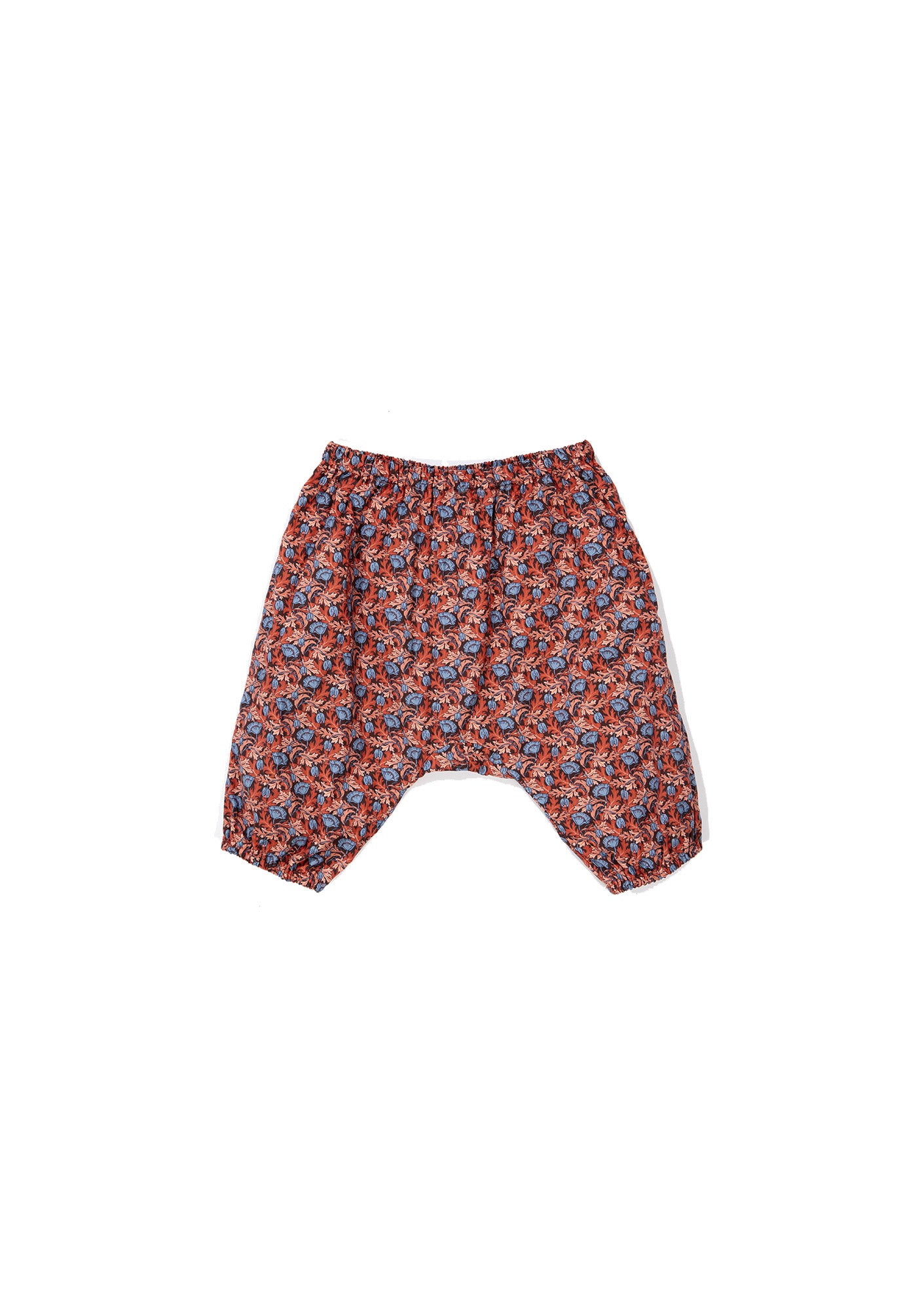 Baby Girls Poppy Printing Cotton Trousers