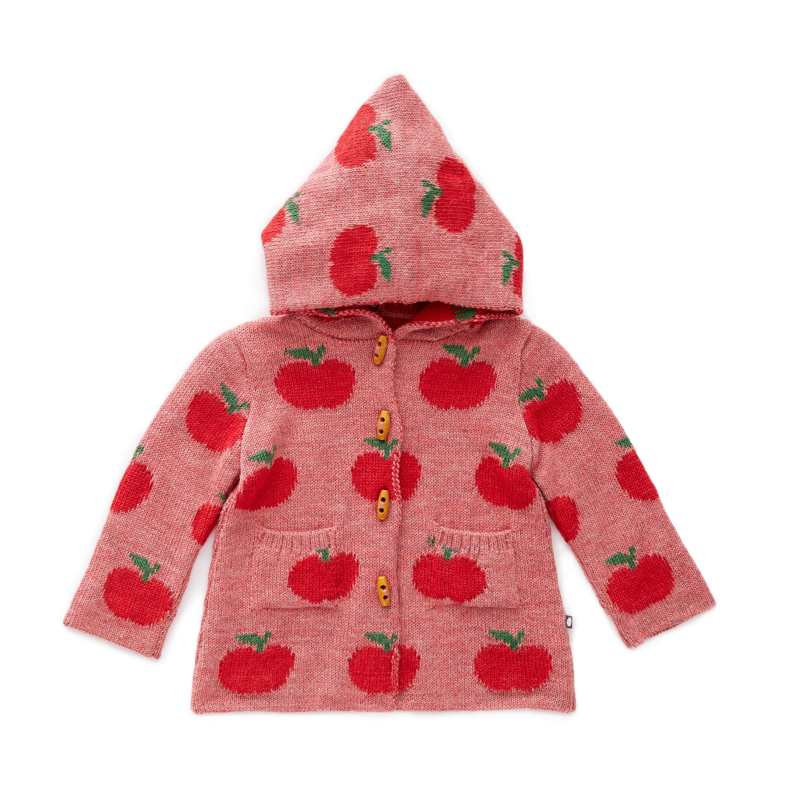 Girls Rose & Red Baby Alpaca Sweater