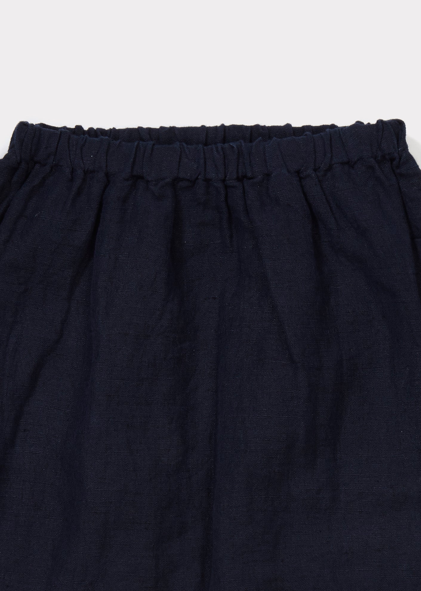 Baby Navy Cotton Woven Trousers