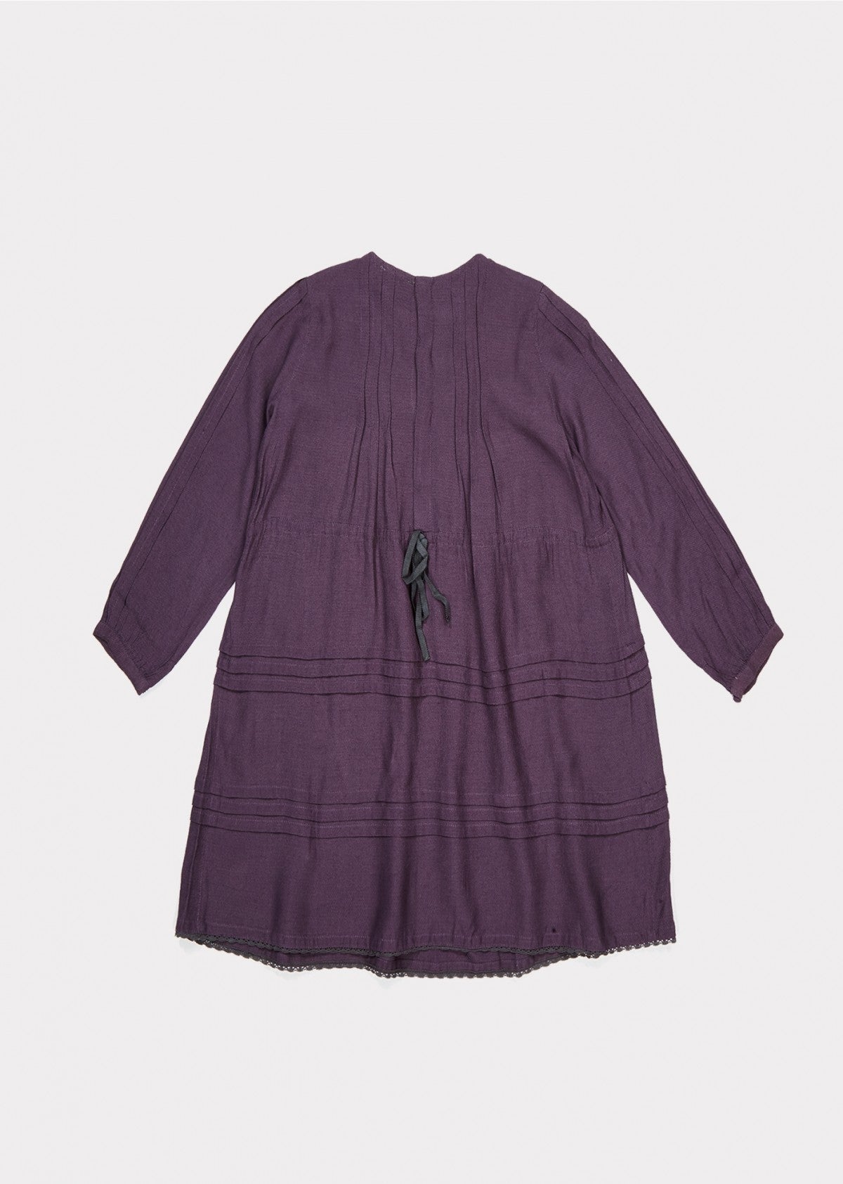 Girls Aubergine Dress