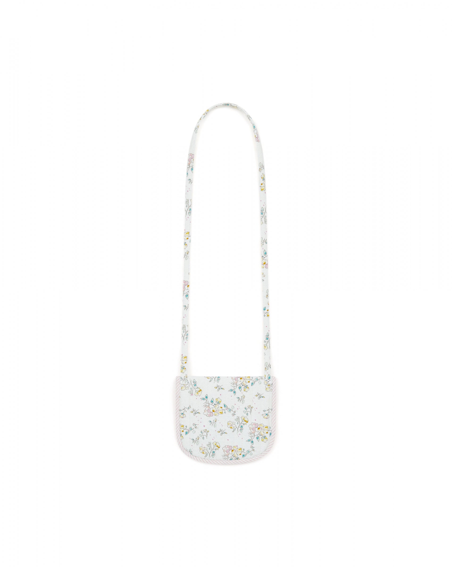 Girls White Print Bag