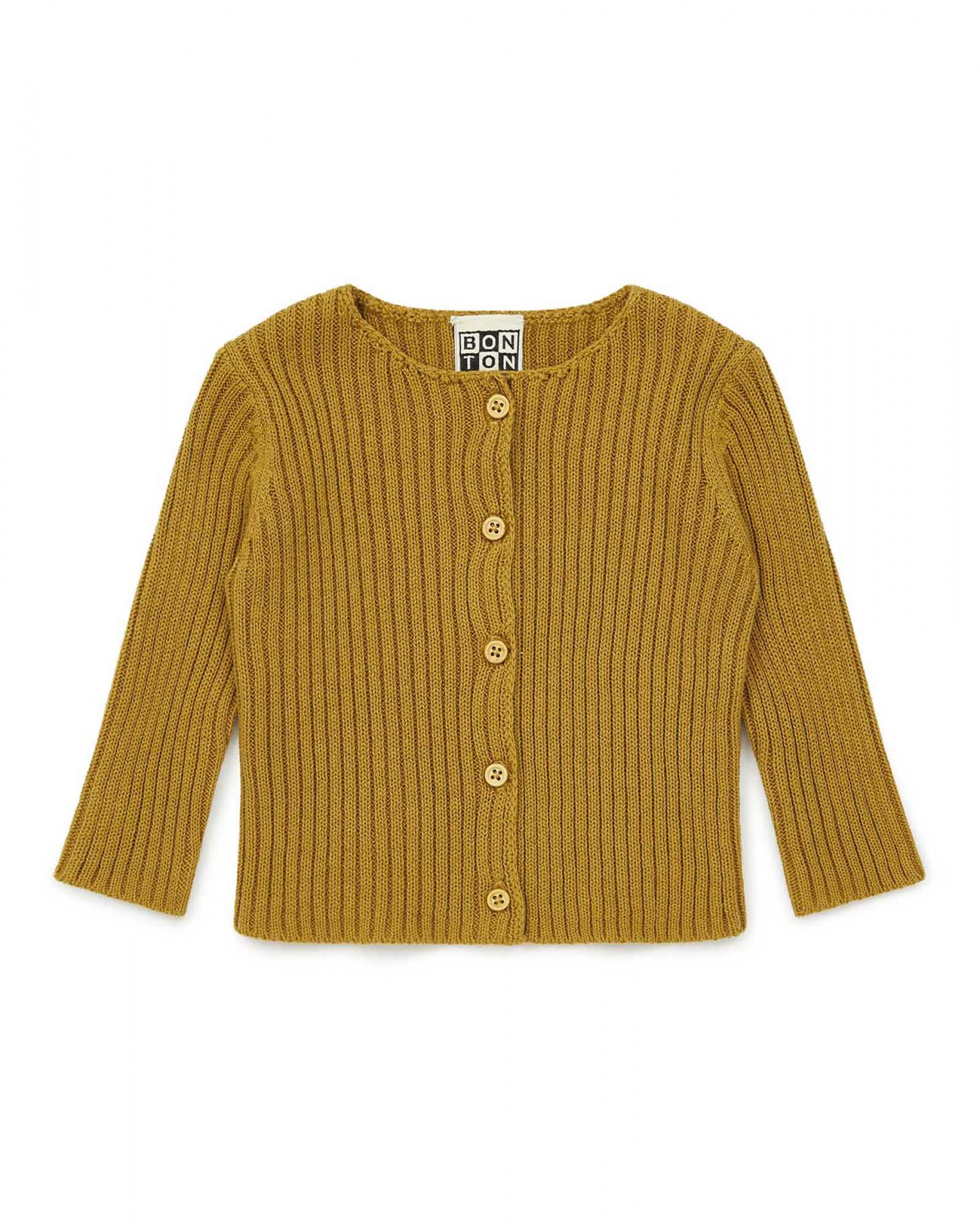 CARDIGAN COTES 2X2 UNI