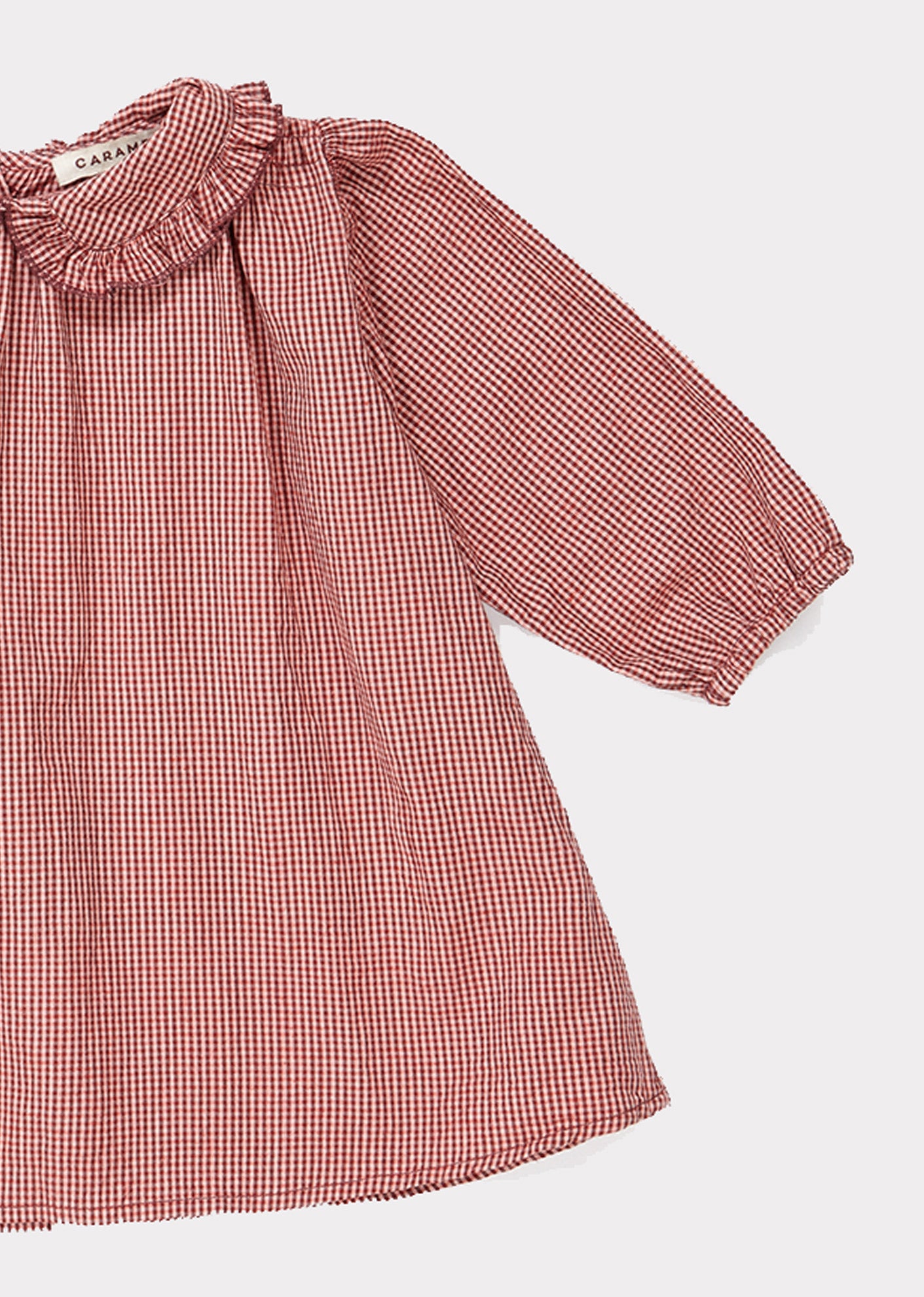 Baby Girls Poppy Check Cotton Dress