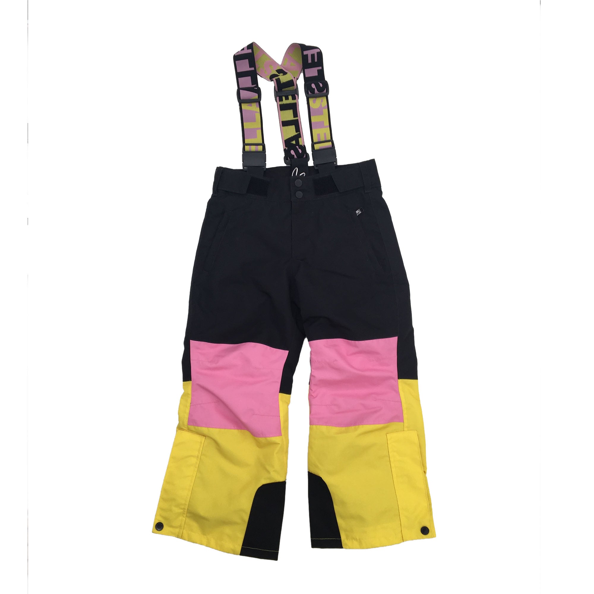 Girls Black Ski Coat & Trousers Set