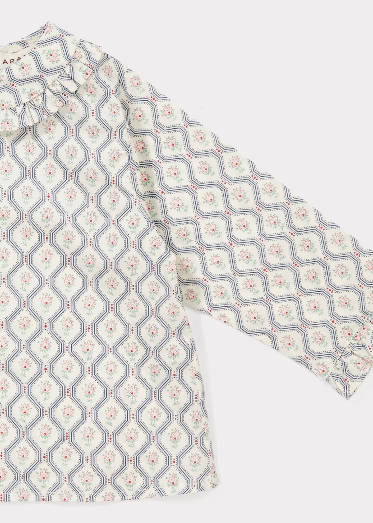 Baby Girls Liberty Glissando Cotton Woven Blouse
