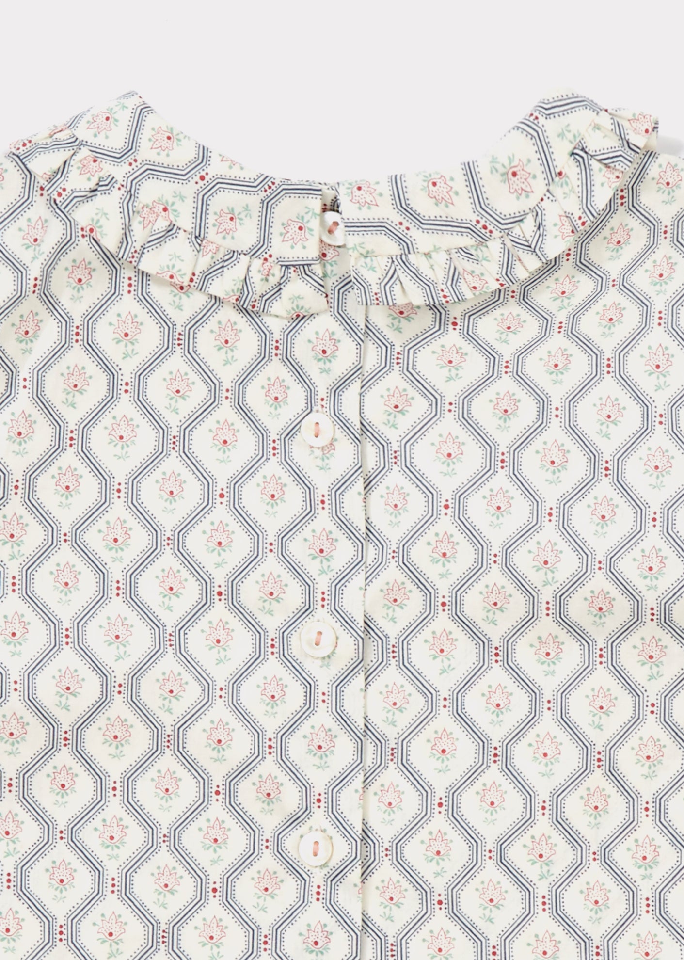 Baby Girls Liberty Glissando Cotton Woven Blouse