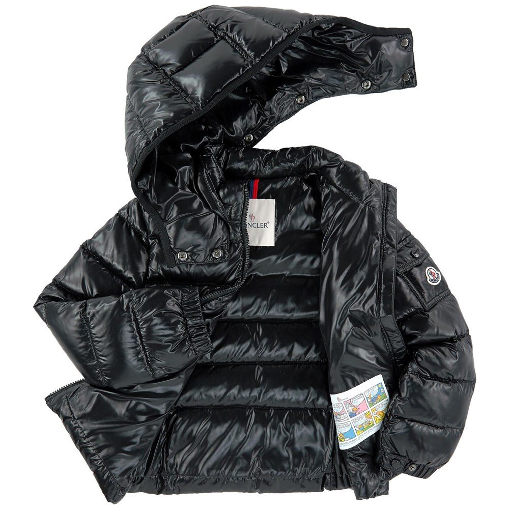 Girls Black Bady Padded Down Jacket
