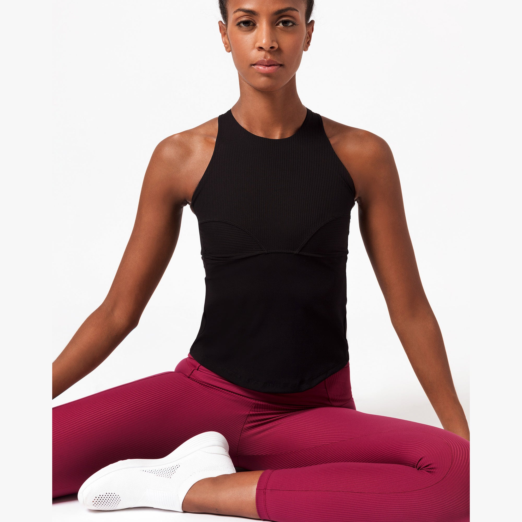 Girls Black Ballet Vest