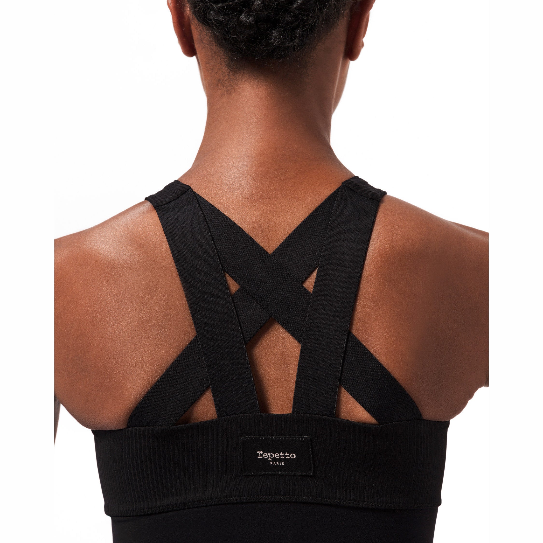 Girls Black Ballet Vest