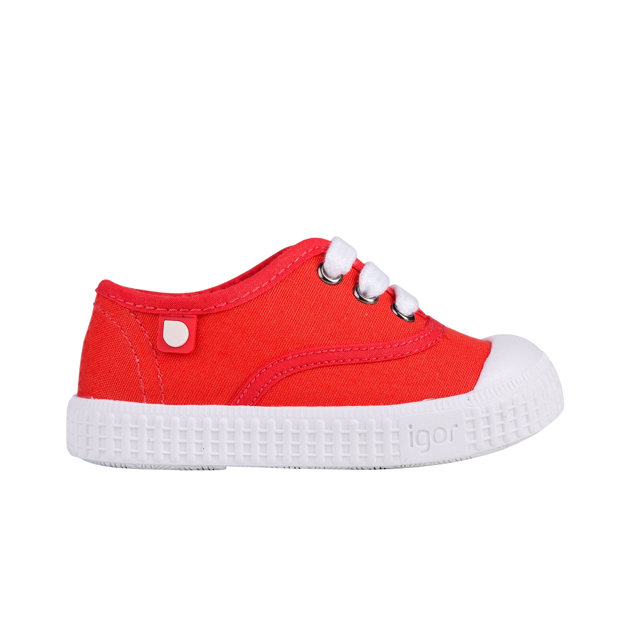 Girls Orange Cotton Shoes