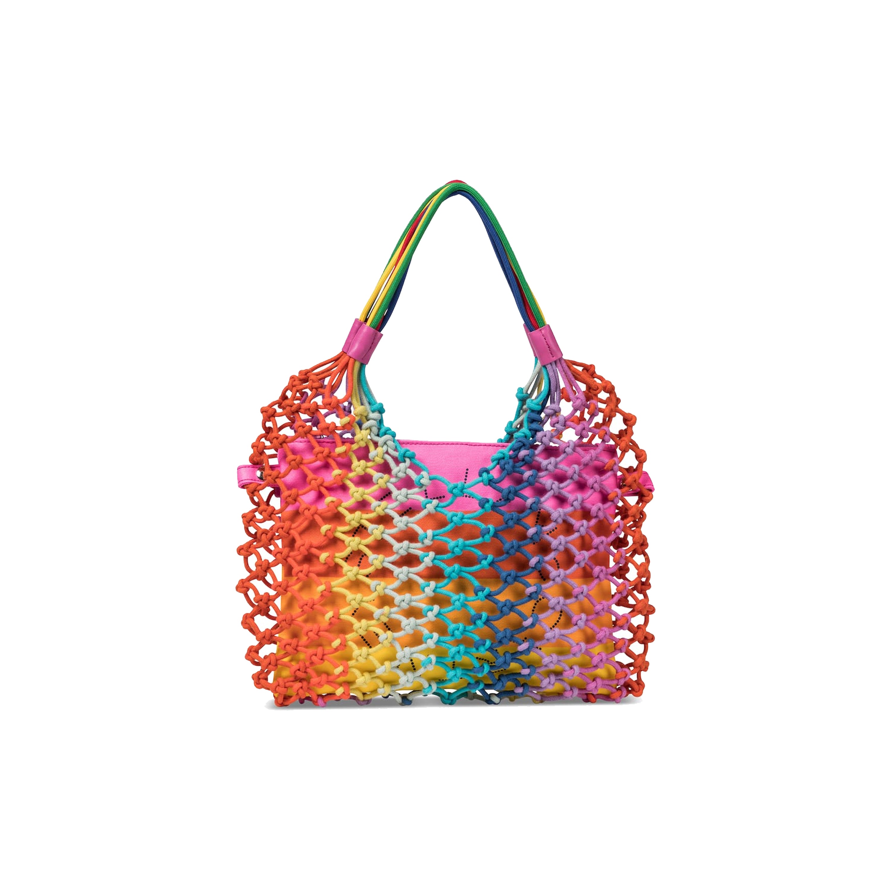 Girls Multicolor Knotted Handbag