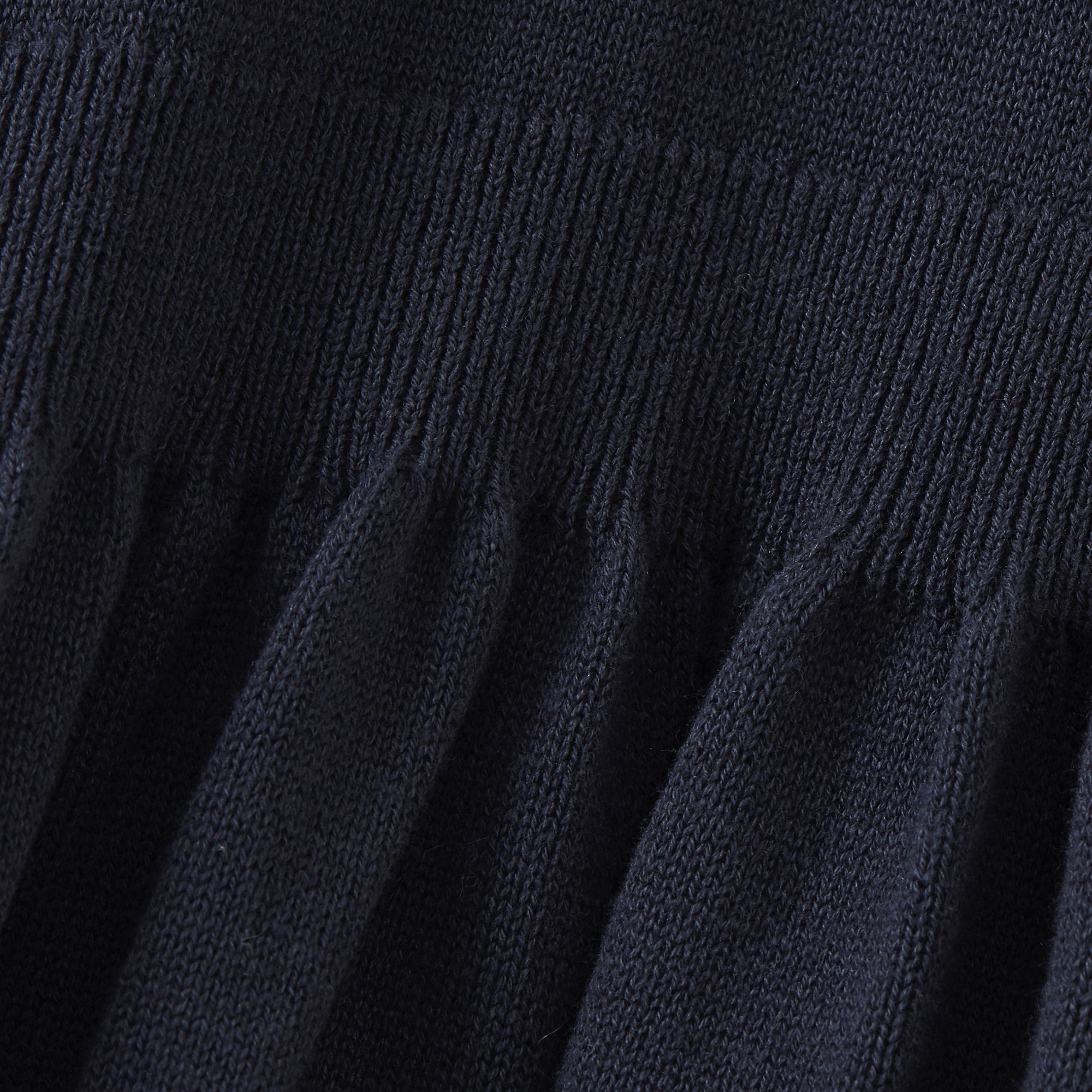Girls Navy Cotton Dress