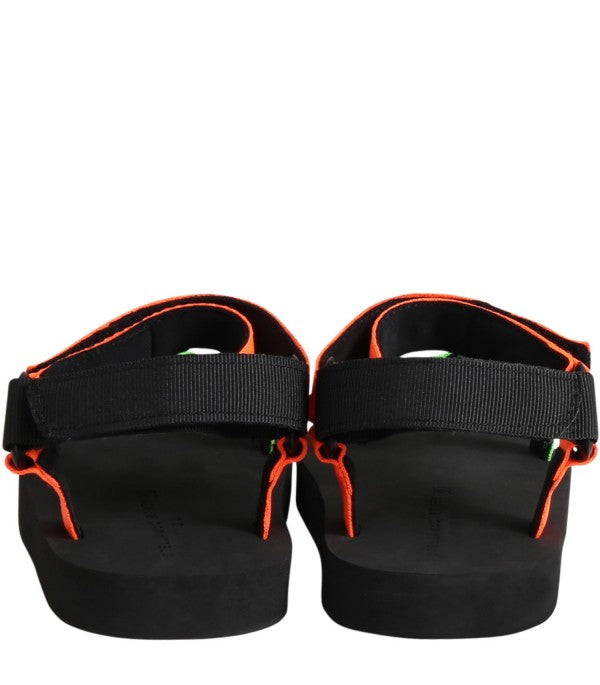 Girls Multicolor Tape Sandals