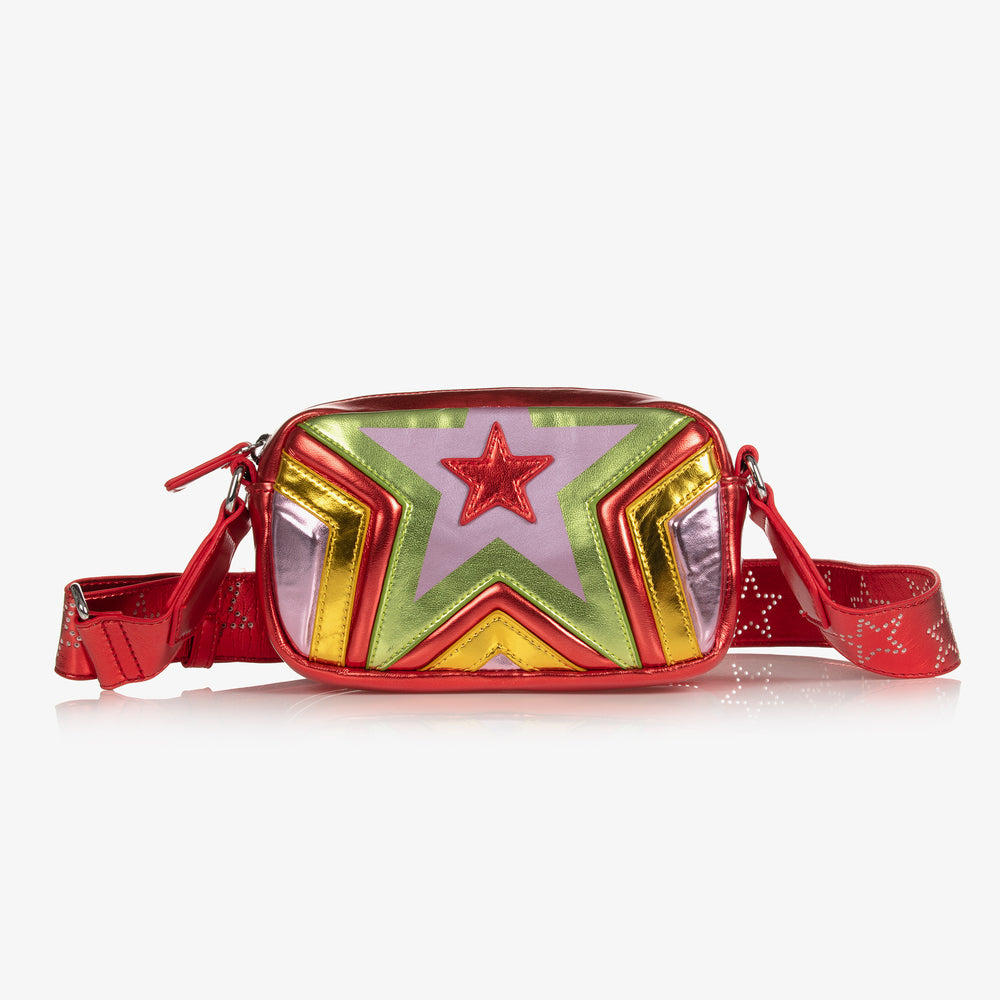 Girls Red Star Bag (18cm)