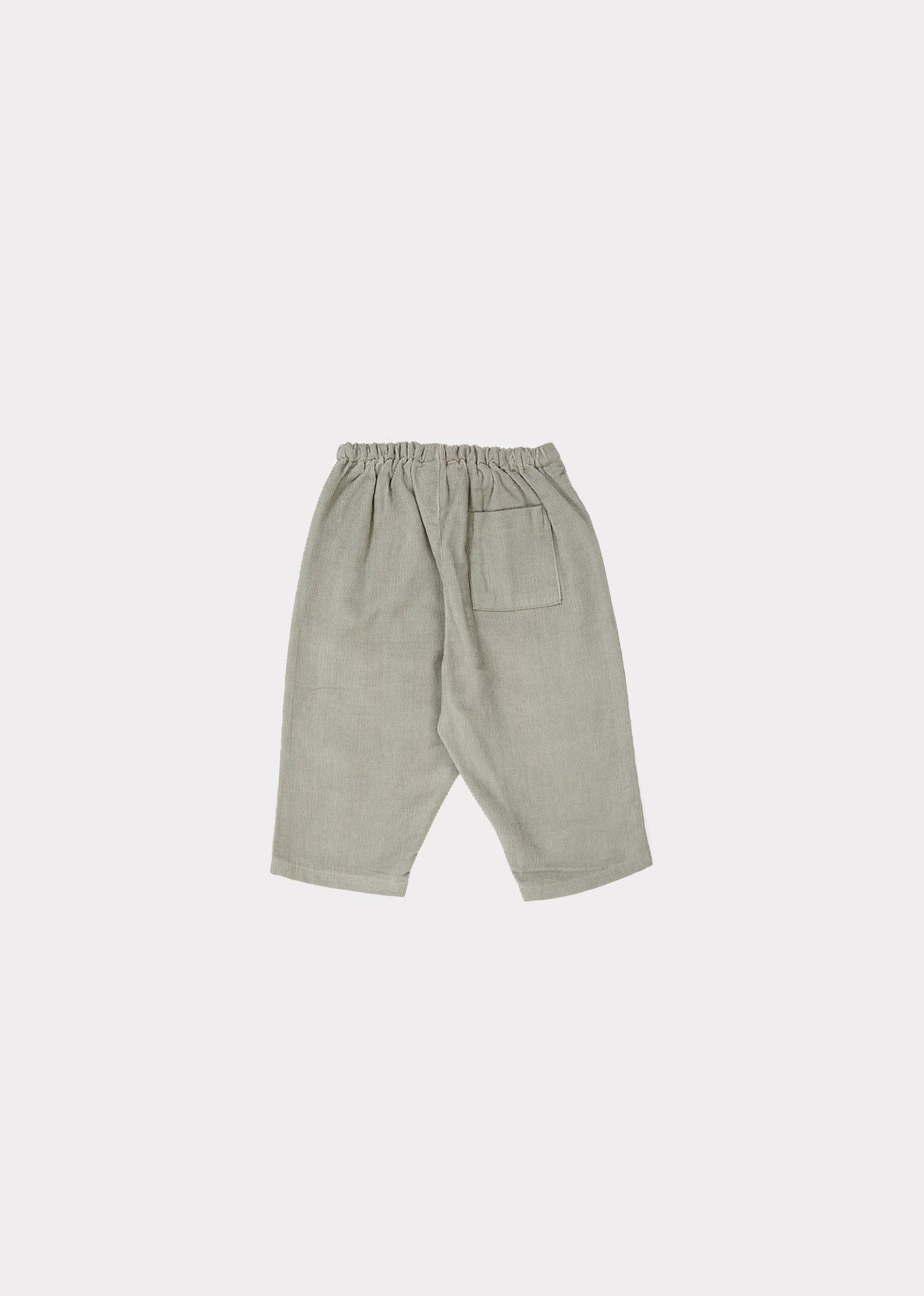 Baby Girls Light Blue Cotton Trousers