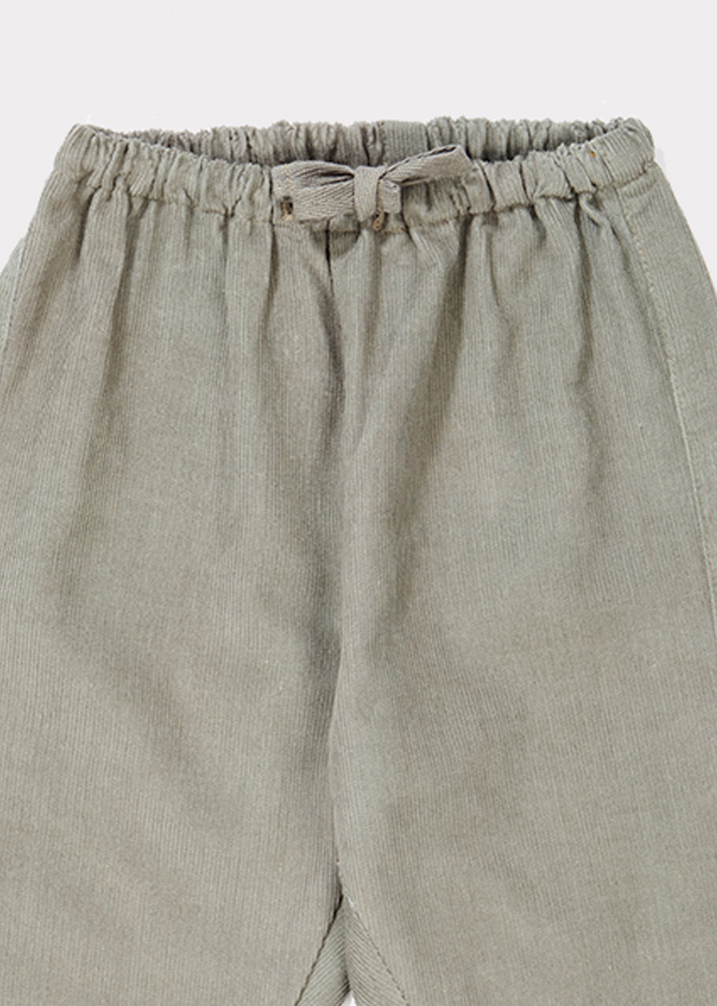 Baby Girls Light Blue Cotton Trousers