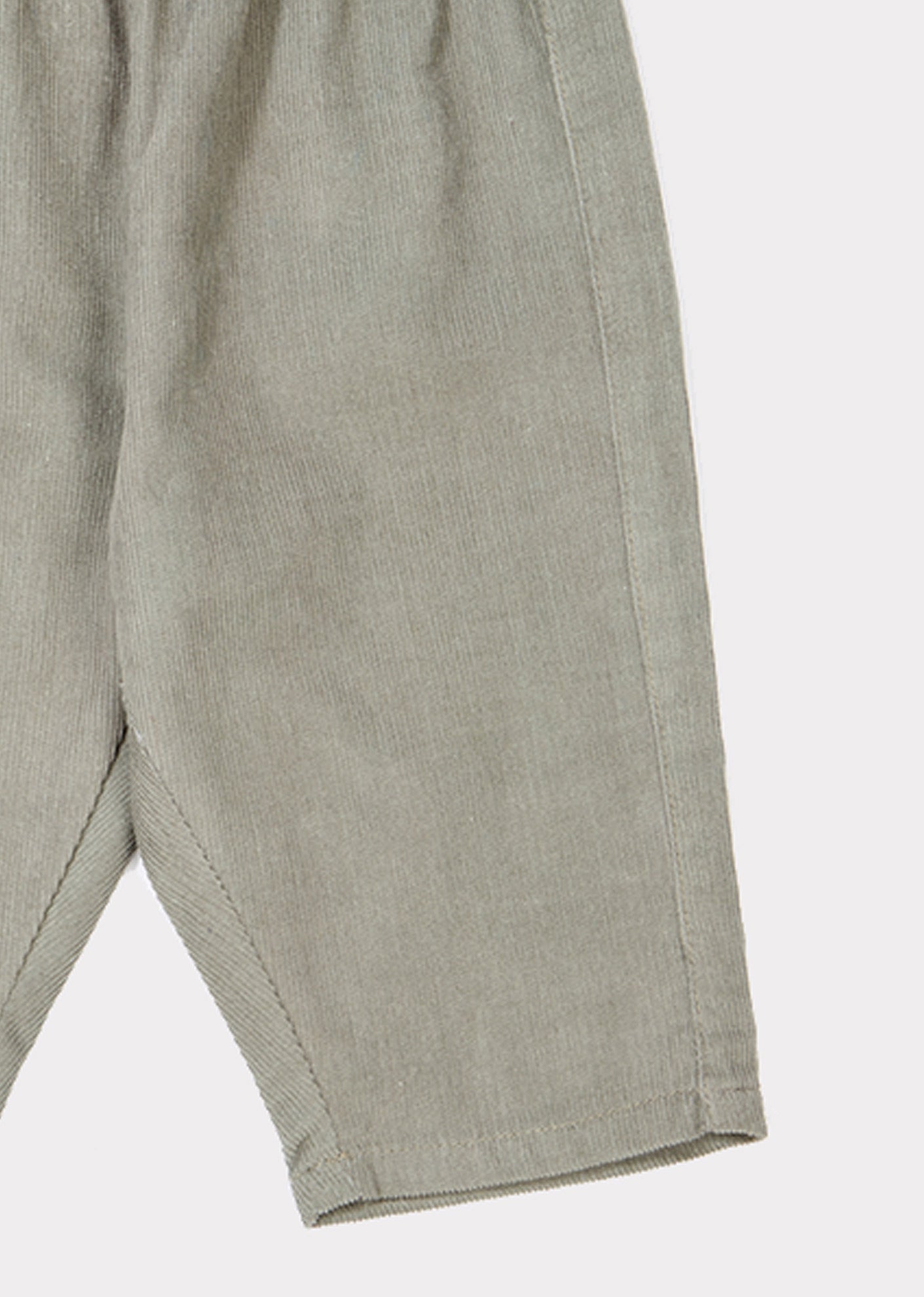 Baby Girls Light Blue Cotton Trousers