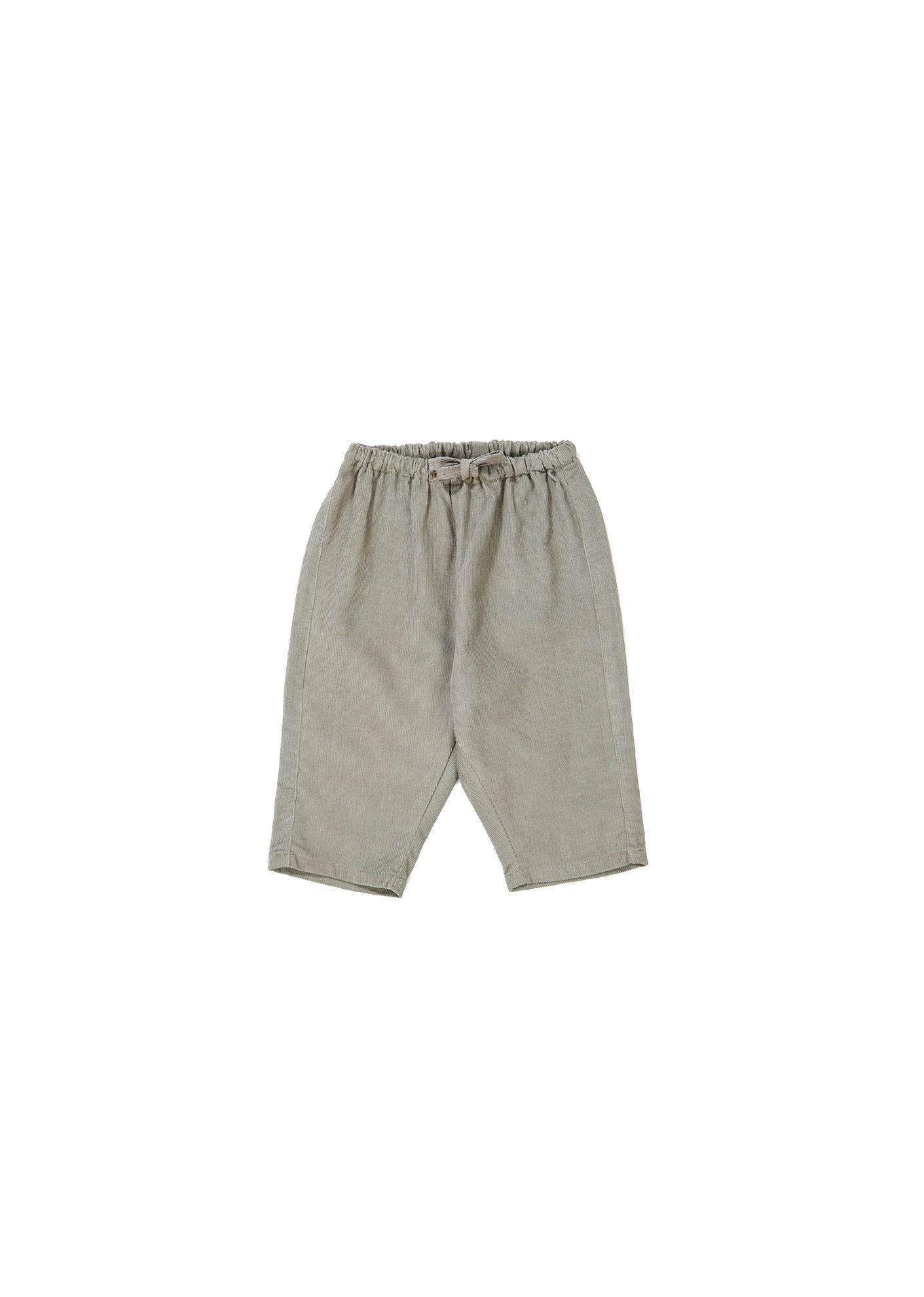 Baby Girls Light Blue Cotton Trousers