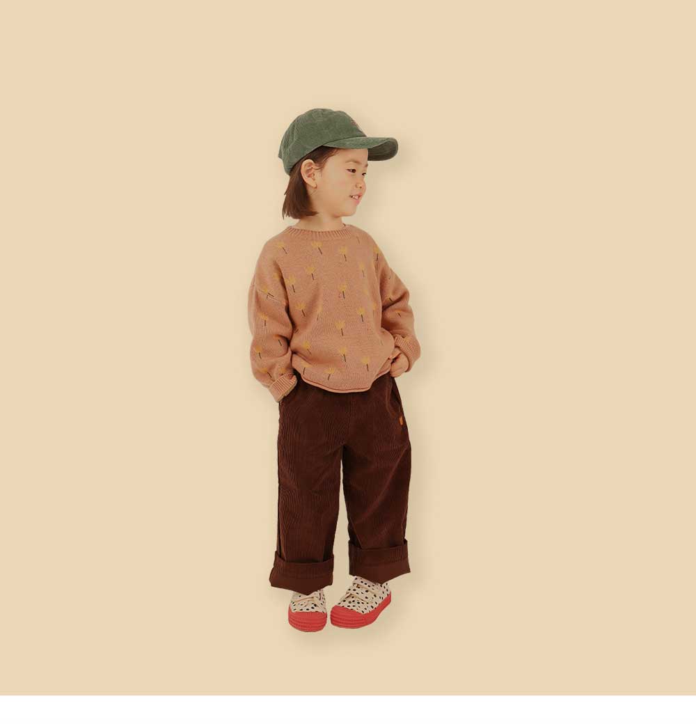Girls Light Brown Sweater
