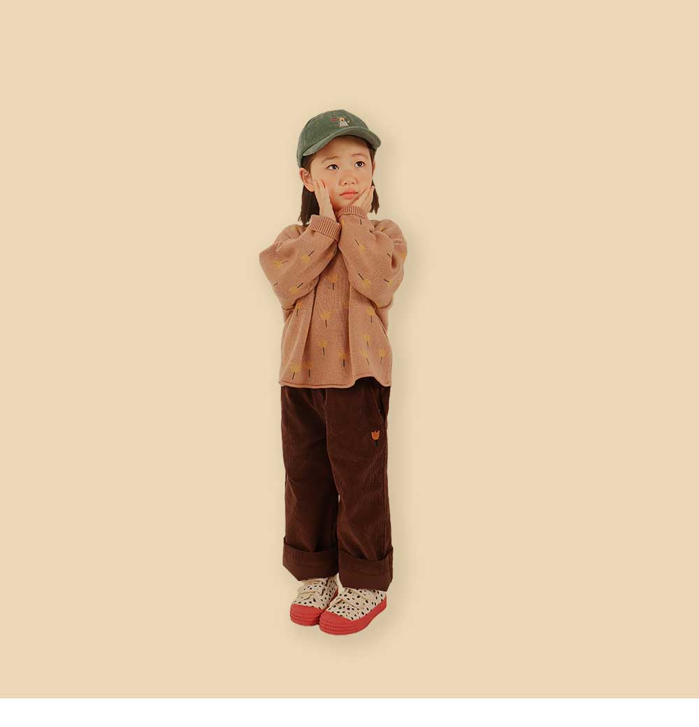 Girls Light Brown Sweater