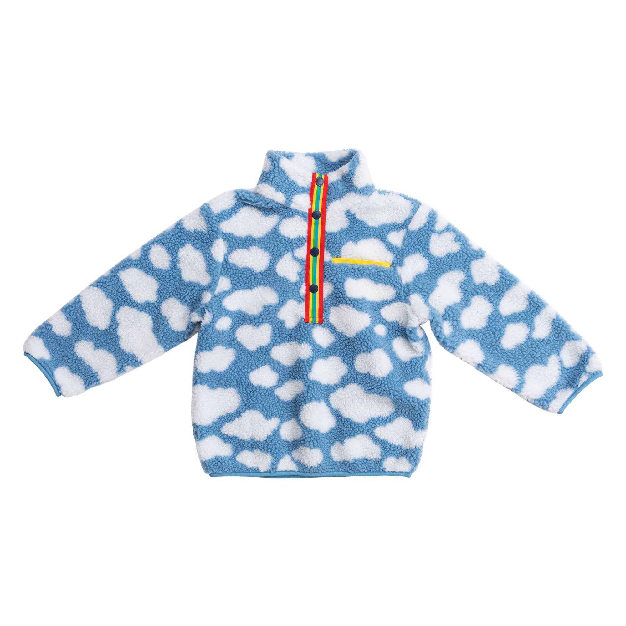 Girls Happy Sky Teddy Bear Sweatshirt