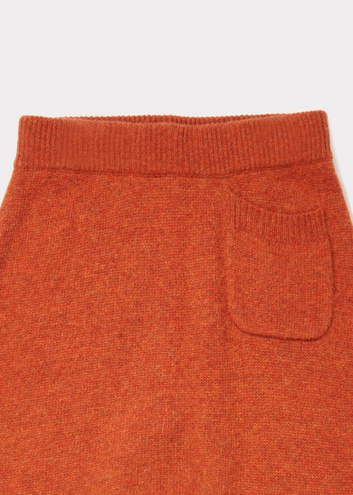 Girls Red Knitted Trousers
