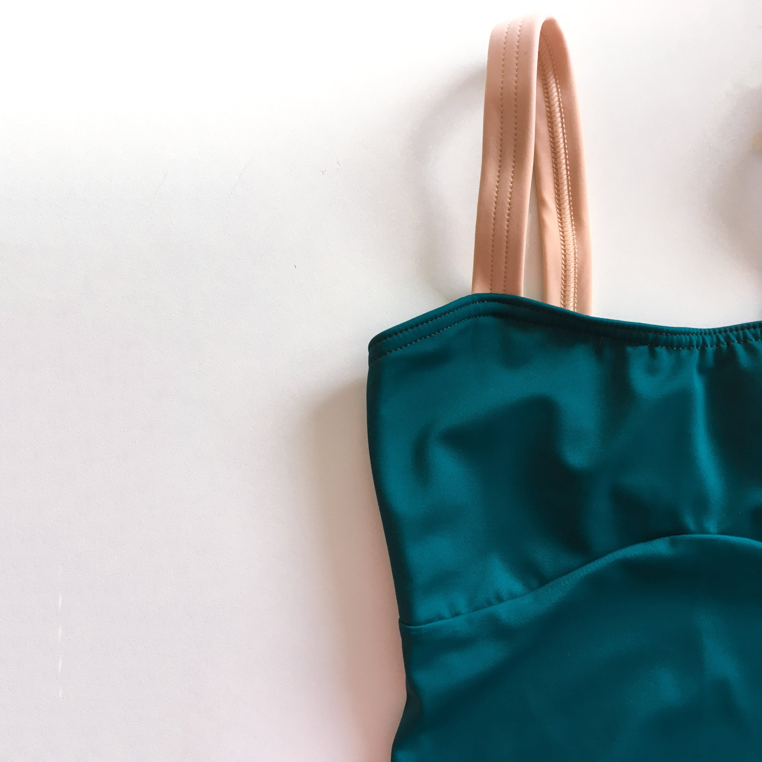 Girls Green Ballet Onesies